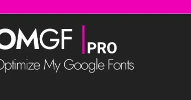 OMGF Pro nulled plugin