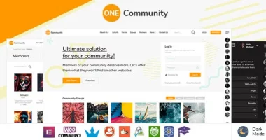 OneCommunity nulled Themes