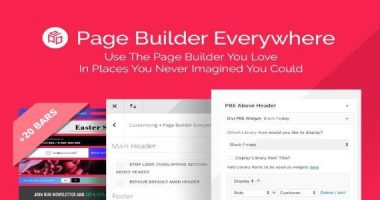 Page Builder Everywhere nulled plugin