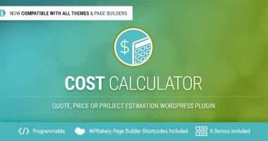 Cost Calculator nulled plugin