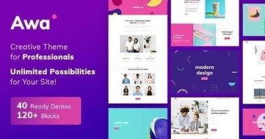 Portfolio Awa nulled Themes