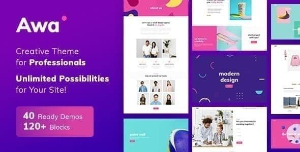 Portfolio Awa nulled Themes