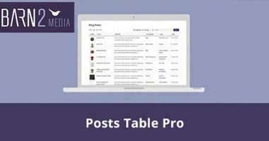 Barn2 Posts Table Pro nulled plugin