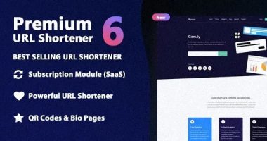 Premium URL Shortener Nulled Script