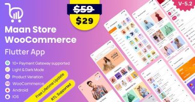 MaanStore Mobile App Template