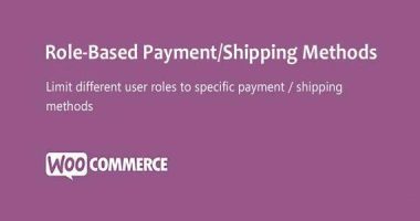 Role-Based Payment / Shipping Methods nulled plugin