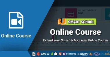 Smart School Online Course Nulled Script