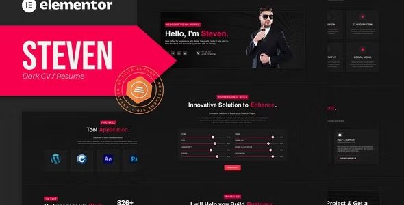 Steven - Coverimage template kit_11zon