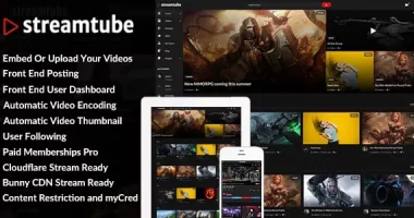 StreamTube nulled Themes