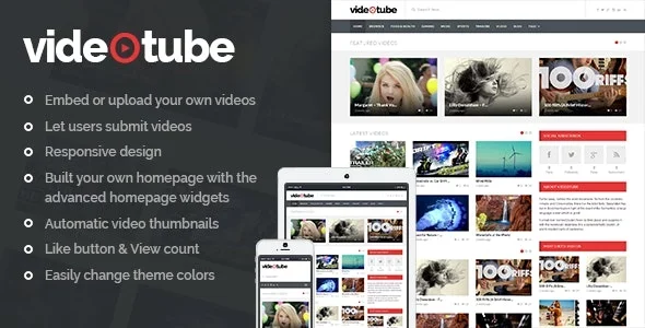 VideoTube nulled Themes