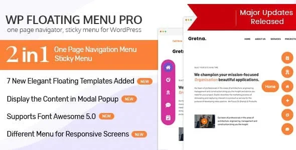 WP Floating Menu Pro nulled plugin