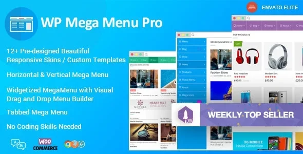 WP Mega Menu Pro nulled plugin