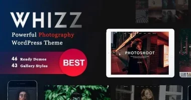 Whizz Photography nulled Themes