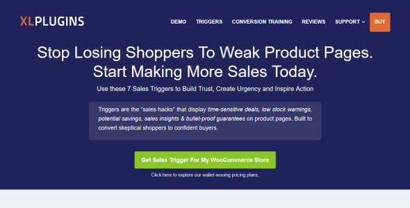 XL WooCommerce Sales Triggers nulled plugin