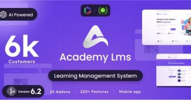 Academy LMS nulled plugin