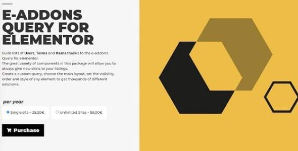 E-Addons QUERY nulled plugin