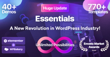 Essentials nulled theme