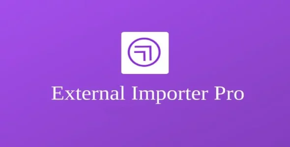 External Importer Pro nulled plugin