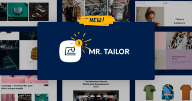 Mr. Tailor nulled theme