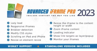 Advanced iFrame Pro NULLED Plugin