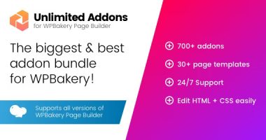 Unlimited Addons for WPBakery Page Builder nulled plugin