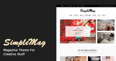 SimpleMag nulled theme