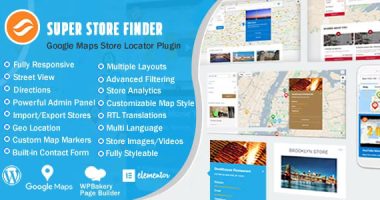 Super Store Finder nulled plugin