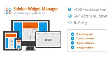 Sidebar & Widget Manager nulled plugin