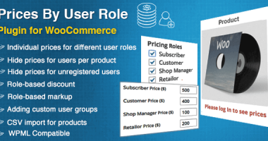 Prices By User Role nulled plugin