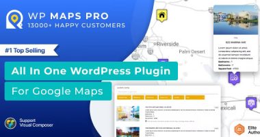 WP MAPS PRO NULLED Plugin