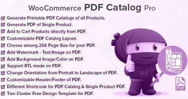 WooCommerce PDF Catalog Pro nulled plugin