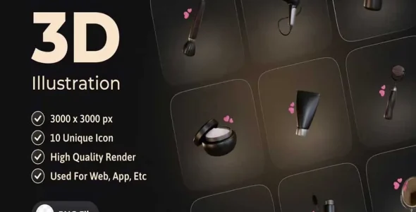 wpnulled.pro-3d-icon-pack-Cosmetic