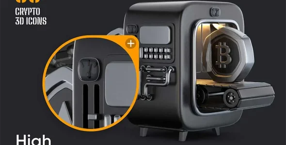 wpnulled.pro-3d-icon-pack-Crypto