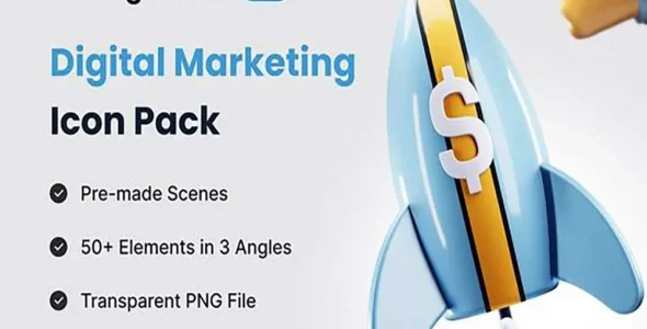 wpnulled.pro-3d-icon-pack-Digital-Marketing