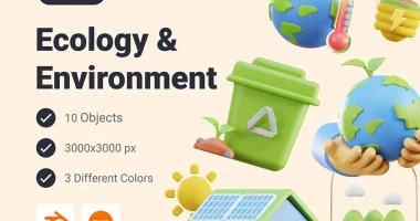 wpnulled.pro-3d-icon-pack-Ecology&Environment