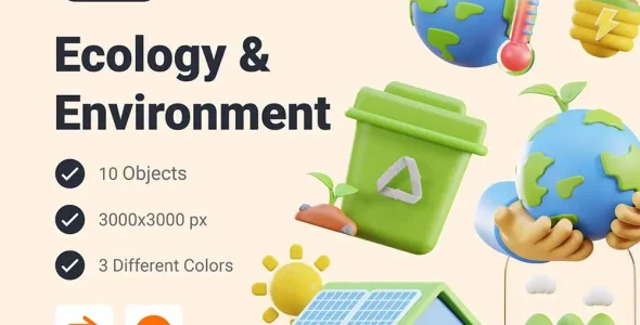 wpnulled.pro-3d-icon-pack-Ecology&Environment