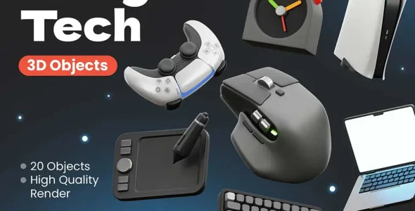 wpnulled.pro-3d-icon-pack-Gadget&Tech