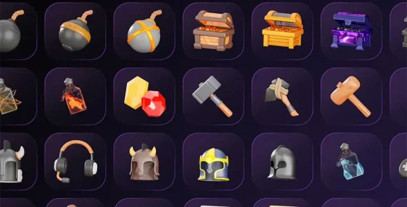 wpnulled.pro-3d-icon-pack-Game