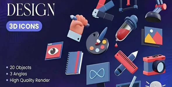 wpnulled.pro-3d-icon-pack-Graphic-Design