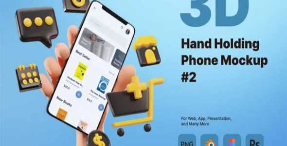 wpnulled.pro-3d-icon-pack-Hand-holding-phone-Mockup