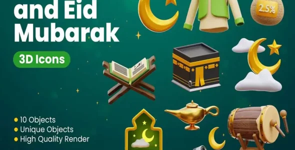 wpnulled.pro-3d-icon-pack-Ramadan